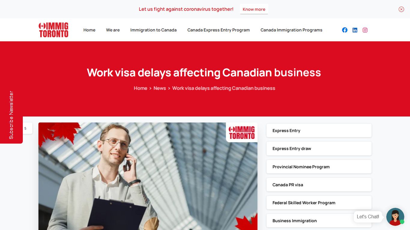 Work visa delays affecting Canadian business | ImmigToronto